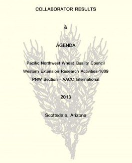 Front Page 2013 PNW WQC book